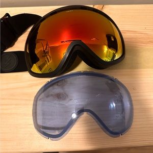 Electric Masher Goggles with low light lens